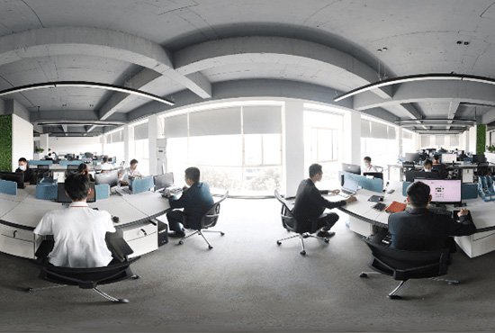 Team at Keess Technologies working on laser cutting solution